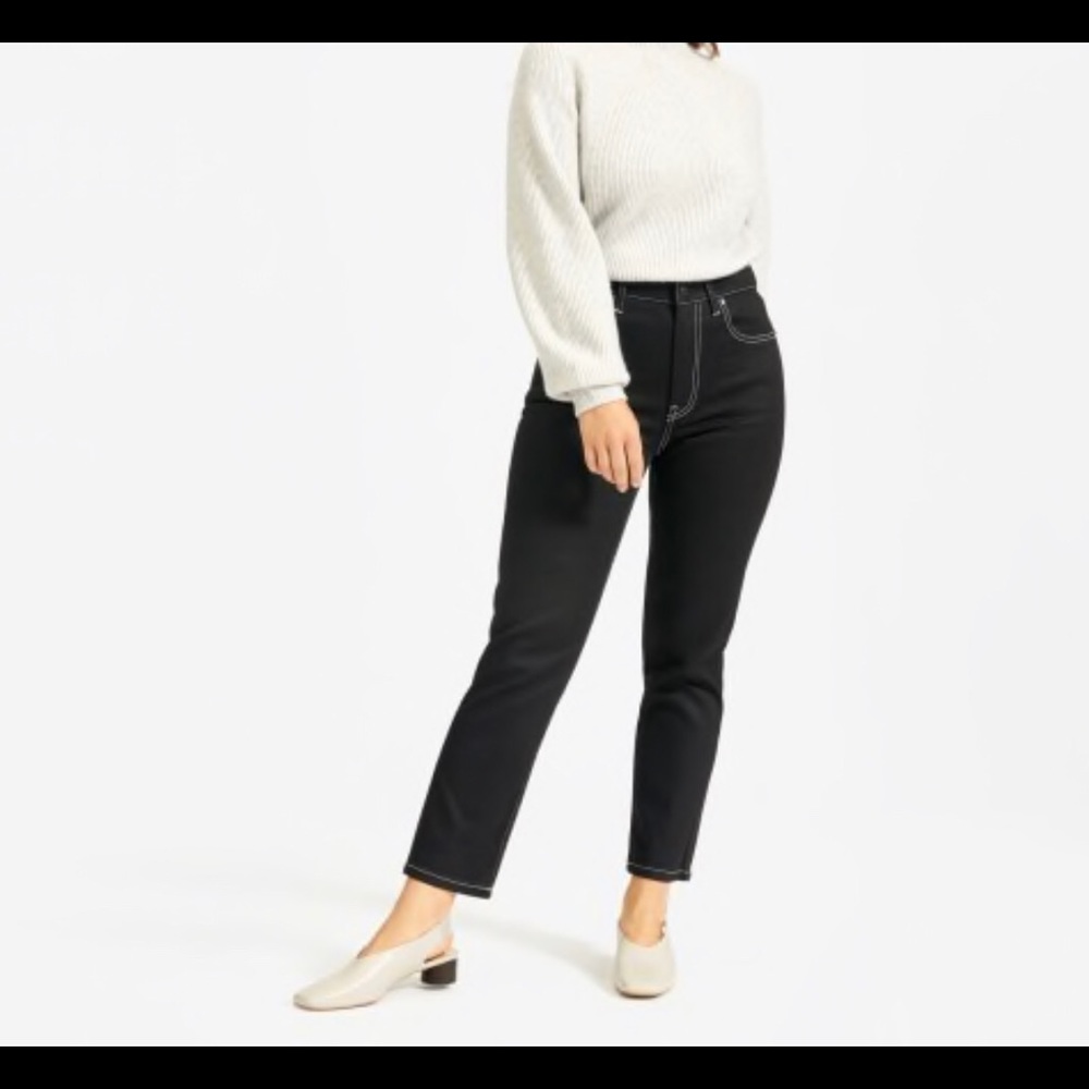 EVERLANE CHEEKY CONTRAST STITCH